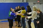 WBBall Final Four tribute  Wheaton College honored the 25th anniversary of the 1994-95 women’s basketball team that went to the NCAA final four during halftime ceremony of Wheaton’s game against Mount Holyoke College Saturday, January 18, 2020. - Photo By: KEITH NORDSTROM : Wheaton, basketball, NCAA, Final Four, 25th anniversary